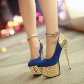Scarpin Com Salto Spikes