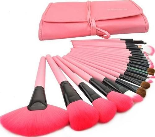 Kit 24 Pincéis Gravado Mac Importado Profissional