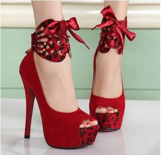 Peep Toe com Tornozeleira Removível