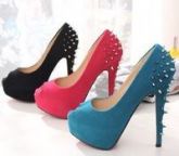 Peep Toe Fashion Spikes